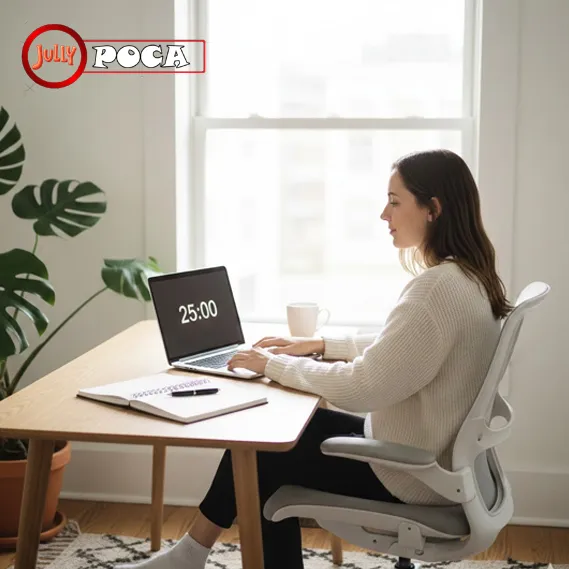 a calm, intentional workspace makes each focused session feel lighter and more enjoyable