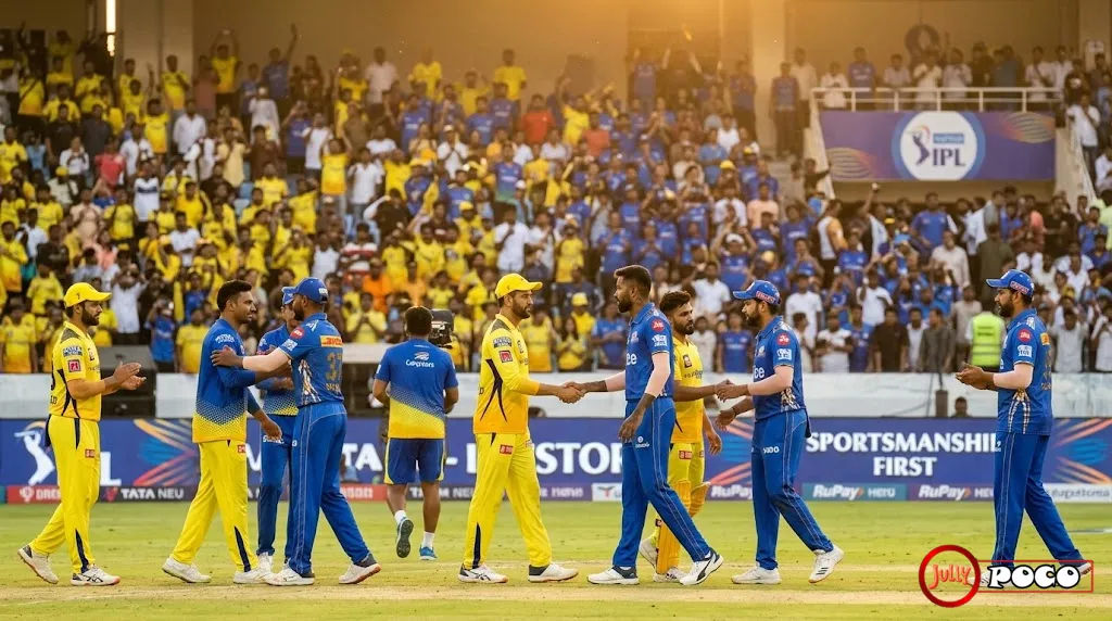 chennai super kings vs mumbai indians timeline