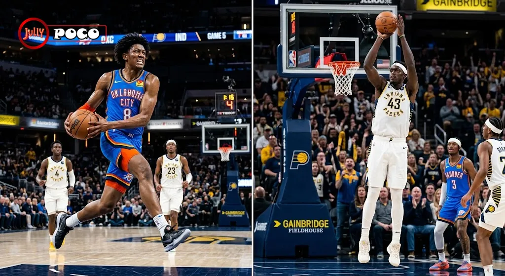 indiana pacers vs oklahoma city thunder match player stats