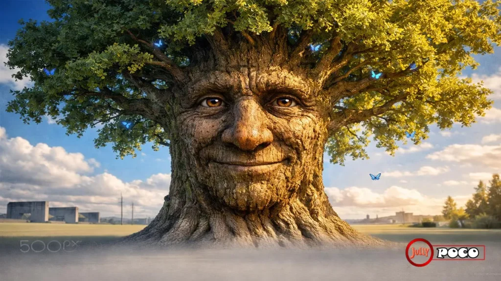 wise mystical tree